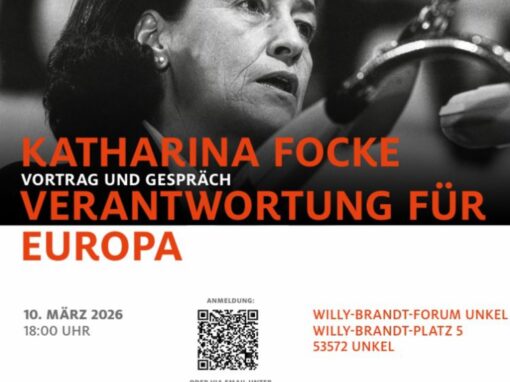 Katharina Focke – Verantwortung für Europa